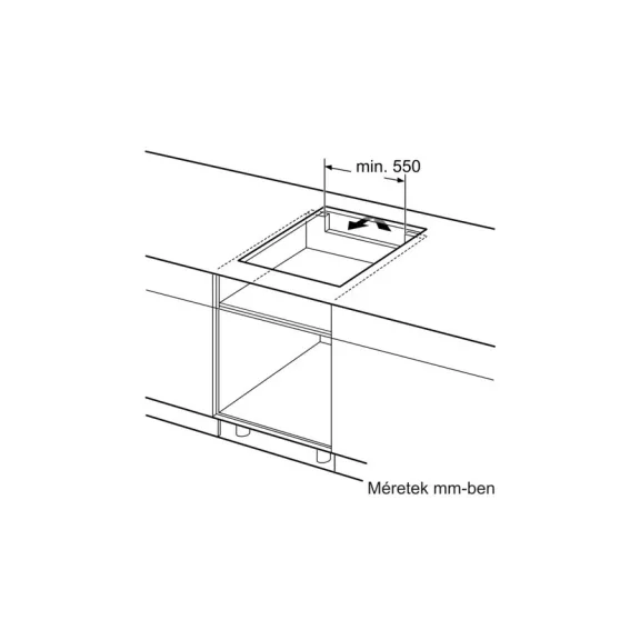 BOSCH PUE64KBB5E Serie|4 Beépíthető indukciós főzőlap | 60cm | Fekete