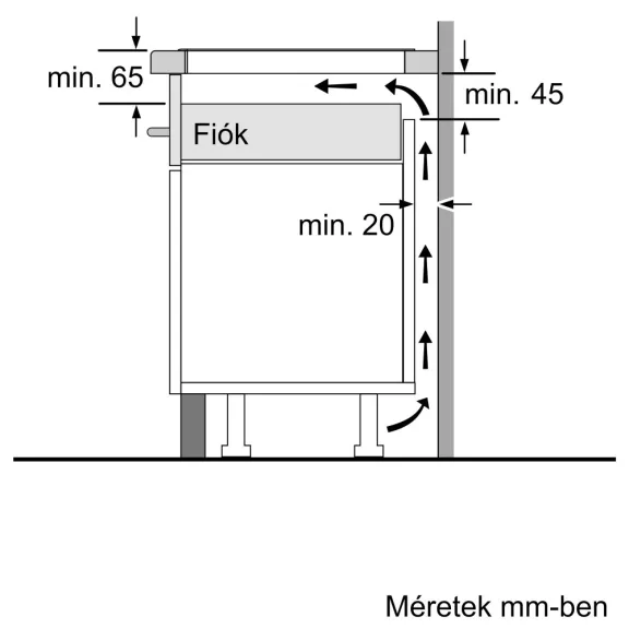 BOSCH PUG611AA5E Serie|2 Beépíthető indukciós főzőlap | Fekete