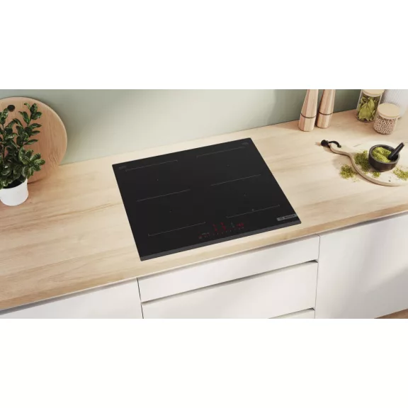 BOSCH PVQ631HC1E Serie|6 Beépíthető indukciós főzőlap | 60cm | Fekete