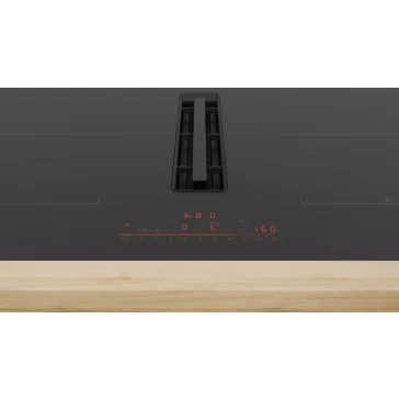   BOSCH PVQ811H26E Serie|6 Beépíthető indukciós főzőlapbeépített elszívóval | 80cm | Fekete
