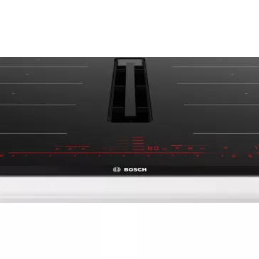   BOSCH PXX875D57E Serie|8 Indukciós főzőlapbeépített elszívóval | DirectSelect Premium | PowerBoost | PanBoost | PerfectFry | FlexInduction | PerfectAir  | PerfectCook | Wifi | 80 cm | Fekete