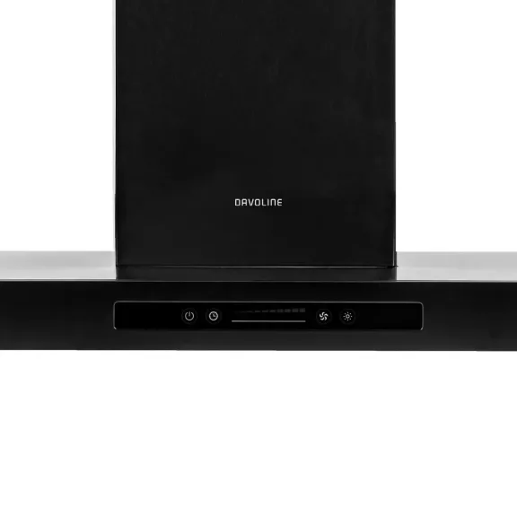 DAVOLINE - Páraelszívó RAVEN PRO BLACK 90 cm fekete