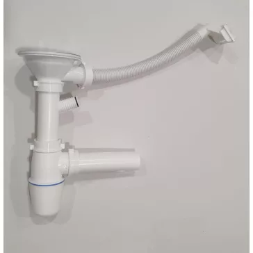 LIVINOX S-701-D2 lefolyógarnitúra szifonnal, 3 1/2-es