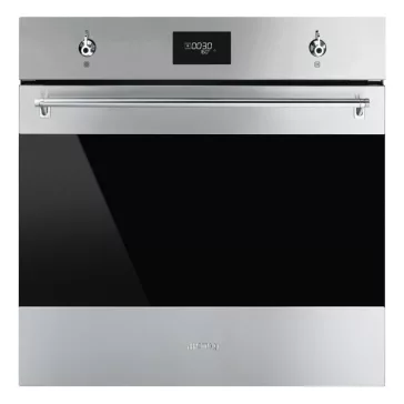   SMEG HŐLÉGKEVERÉSES SÜTŐ, Classica design, 60 cm, CS LCD, inox