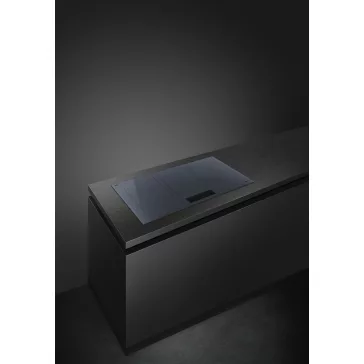   SMEG INDUKCIÓS FŐZŐLAP, Linea design, 90 cm, 6 főzőzóna, 3 MultiZone híd zóna, neptune szürke üveg