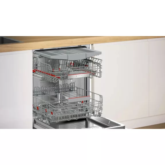 BOSCH SMI6ECS10E Serie|6 Beépíthető kezelőpaneles mosogatógép| 60 cm