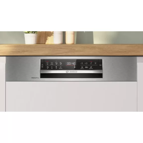 BOSCH SMI6ECS12E Serie|6 Beépíthető kezelőpaneles mosogatógép | 60 cm