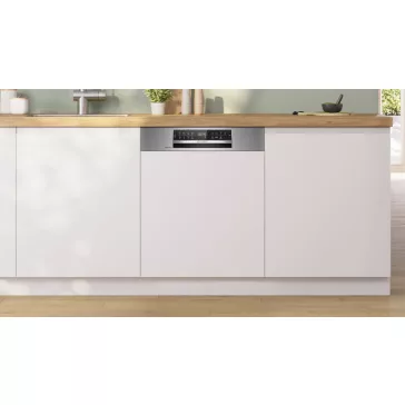   BOSCH SMI6ECS18E Serie|6 Kezelőpaneles beépíthető mosogatógép | 60 cm | Inox