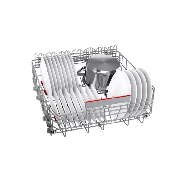 BOSCH SMI6ECS18E Serie|6 Kezelőpaneles beépíthető mosogatógép | 60 cm | Inox