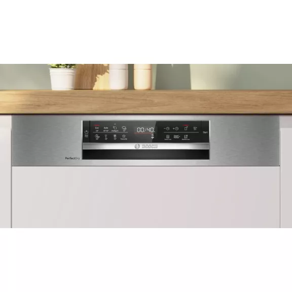 BOSCH SMI6ZCS16E Serie|6 Beépíthető kezelőpaneles mosogatógép | 60 cm