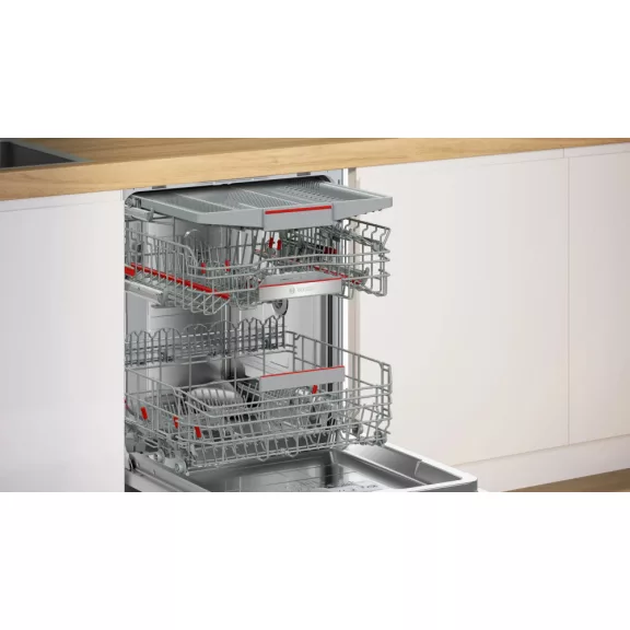 BOSCH SMI6ZCS16E Serie|6 Beépíthető kezelőpaneles mosogatógép | 60 cm