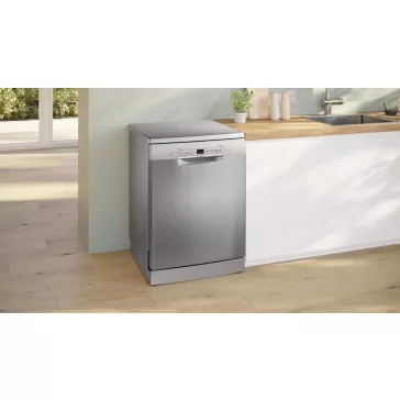   BOSCH SMS2HVI02E Serie|2 Szabadonálló mosogatógép | Silver-inox | 60 cm