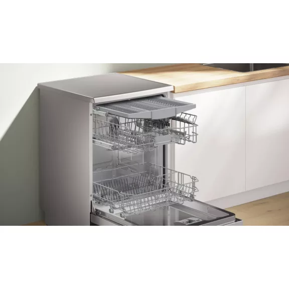 BOSCH SMS2HVI02E Serie|2 Szabadonálló mosogatógép | Silver-inox | 60 cm