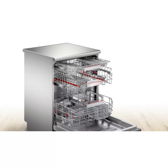 BOSCH SMS6ZDI48E Serie|6 Szabadonálló mosogatógép | Silver-inox | 60 cm