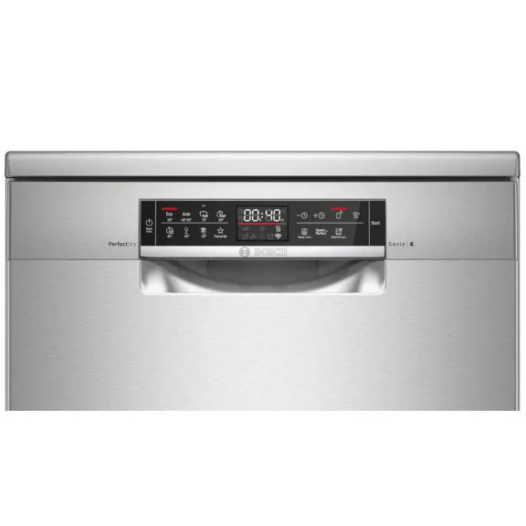 BOSCH SMS6ZDI48E Serie|6 Szabadonálló mosogatógép | Silver-inox | 60 cm