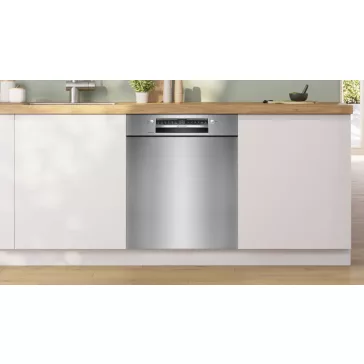   BOSCH SMU4EVS08E Serie|4 Pult alá beépíthető mosogatógép | Nemesacél | 60 cm