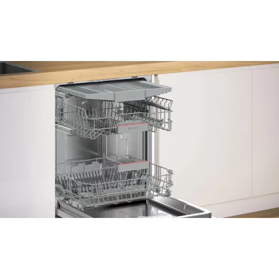 BOSCH SMV4HVX02E Serie|4 Teljesen beépíthető mosogatógép | 60 cm