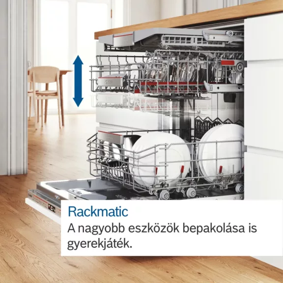 BOSCH SMV8ECX01E Serie|8 Teljesen beépíthető mosogatógép | 60 cm