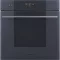 SMEG PIROLITIKUS HŐLÉGKEVERÉSES SÜTŐ, Linea design, Galileo, 60 cm, ES LCD, neptune szürke üveg