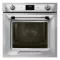 SMEG PIROLITIKUS HŐLÉGKEVERÉSES SÜTŐ, Victoria design, Galileo, 60 cm, ES LCD, inox