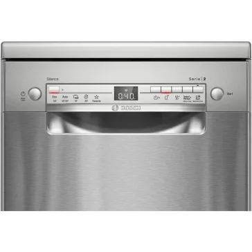   BOSCH SPS2HMI42E Serie|2 Szabadonálló mosogatógép | Nemesacél | 45 cm