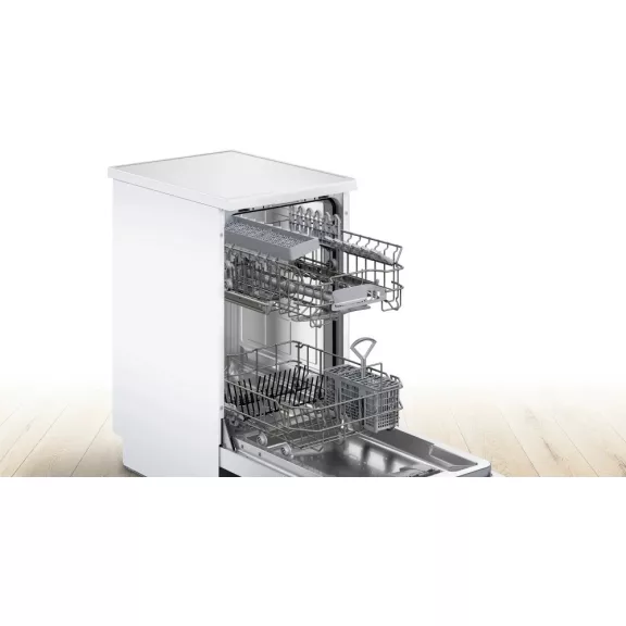 BOSCH SPS2IKW10E Serie|2 Szabadonálló mosogatógép | Fehér | 45 cm