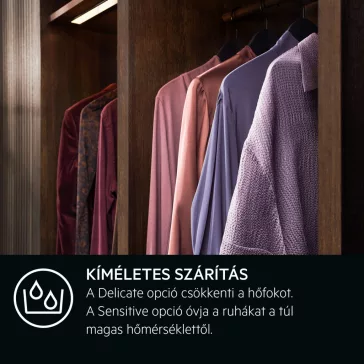 AEG T5DZ8BE Hőszivattyús szárítógép 