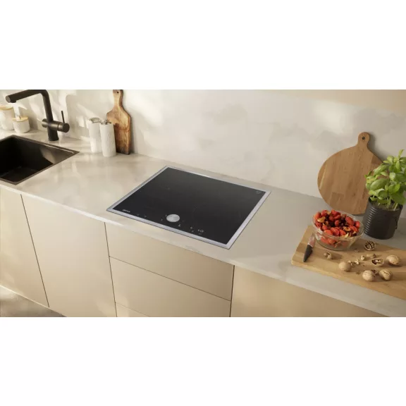 NEFF T66STE4L0 N 90 Beépíthető indukciós főzőlap | Wifi | TwistPad | Intuitive Flex Zones | Power Boost | Frying Sensor | 60 cm | Fekete