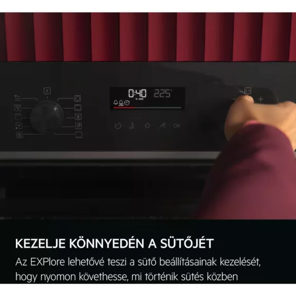 AEG TA5PB531AB SteamBake/SurroundCook Beépíthető Gőzsütő | Fekete