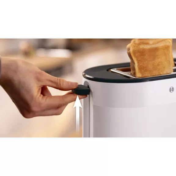 BOSCH TAT2M121 Kompakt kenyérpirító | 970 W | Fehér