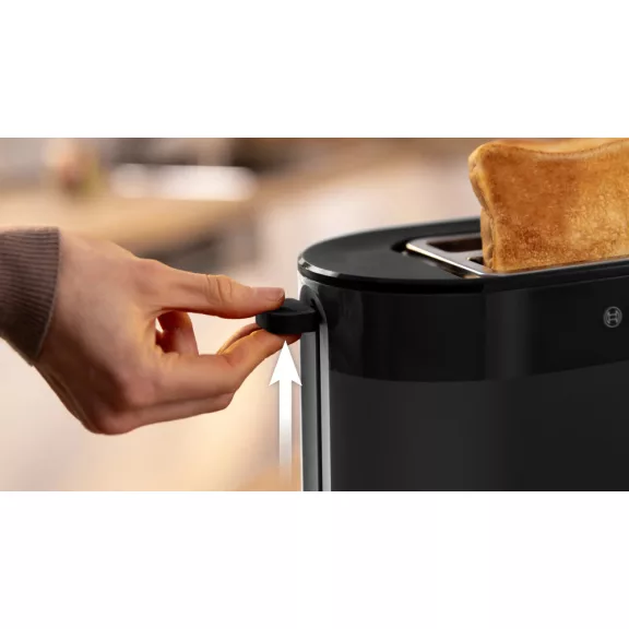 BOSCH TAT2M123 Kompakt kenyérpirító | 970 W | Fekete