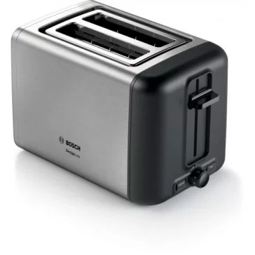   BOSCH TAT3P420 Kompakt kenyérpirító | DesignLine | 970 W | Nemesacél