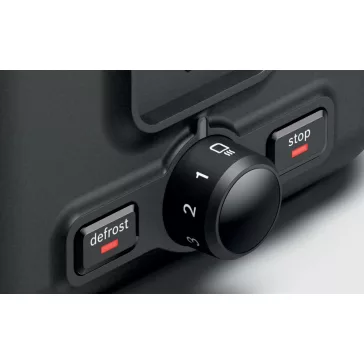   BOSCH TAT3P420 Kompakt kenyérpirító | DesignLine | 970 W | Nemesacél