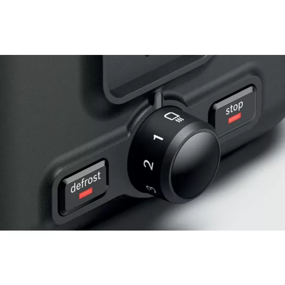 BOSCH TAT3P420 Kompakt kenyérpirító | DesignLine | 970 W | Nemesacél