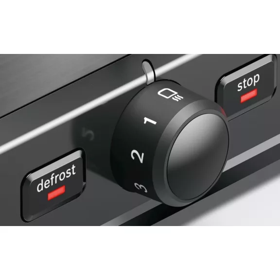 BOSCH TAT5P425 Kompakt kenyérpirító | DesignLine | 970 W | Grafit