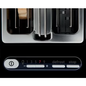 BOSCH TAT8613N Kenyérpirító | Styline | 860 W | Fekete 