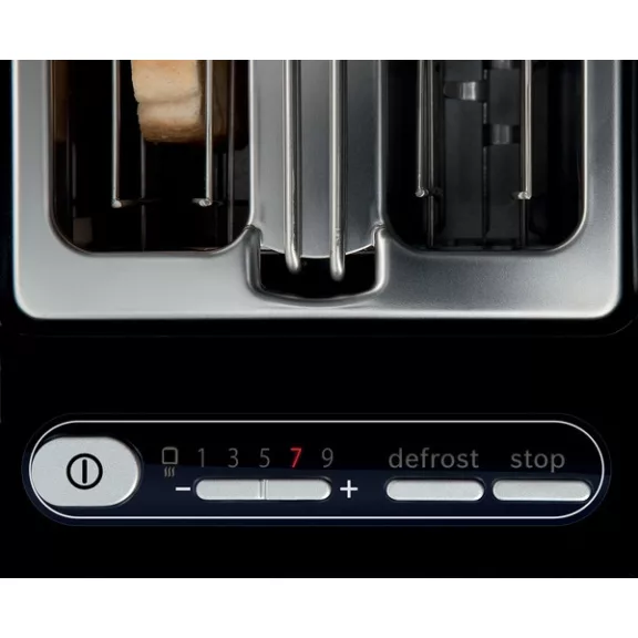 BOSCH TAT8613N Kenyérpirító | Styline | 860 W | Fekete 