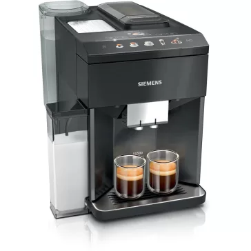   SIEMENS TQ518RX3 Teljesen automata kávéfőző | EQ500 | Sötét inox | Kivehető víztartály | 15 bar