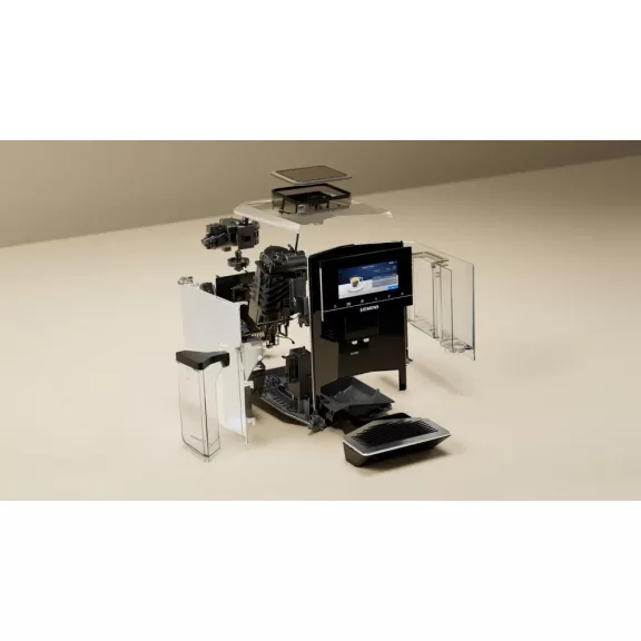 SIEMENS TQ903R09 Teljesen automata kávéfőző EQ900 Fekete | 19 bar | Kivehető víztartály