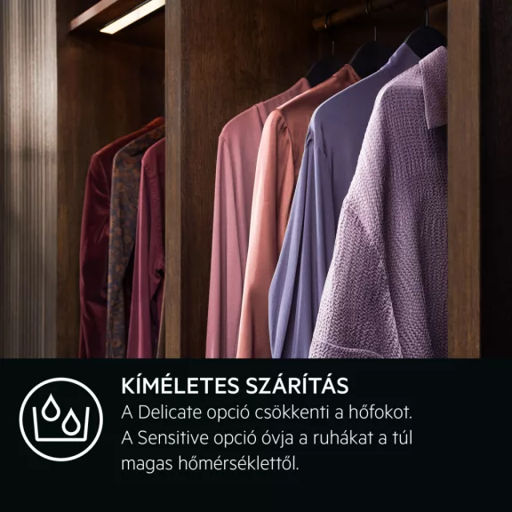 AEG TR7G8BE SensiDry® 7000 Hőszivattyús szárítógép