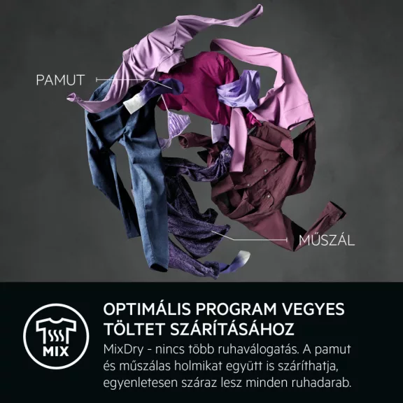 AEG TR7G8BE SensiDry® 7000 Hőszivattyús szárítógép