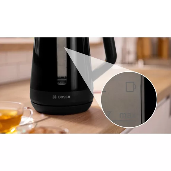 BOSCH TWK1M123 Vízforraló | MyMoment | 1.7 l | 2400 W | Fekete