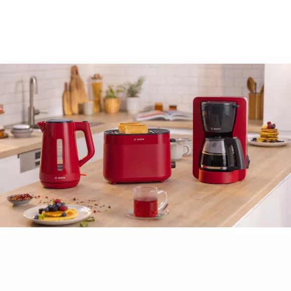 BOSCH TWK1M124 Vízforraló | MyMoment | 1.7 l | 2400 W | Piros