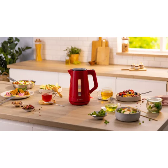 BOSCH TWK1M124 Vízforraló | MyMoment | 1.7 l | 2400 W | Piros