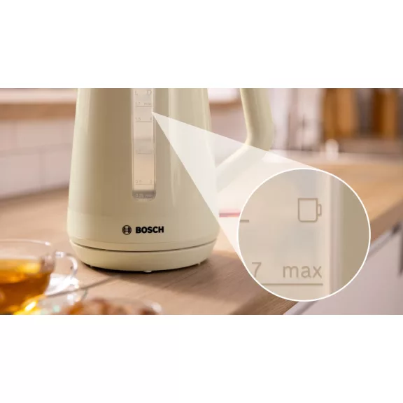 BOSCH TWK1M127 Vízforraló | MyMoment | 1.7 l | 2400 W | Bézs
