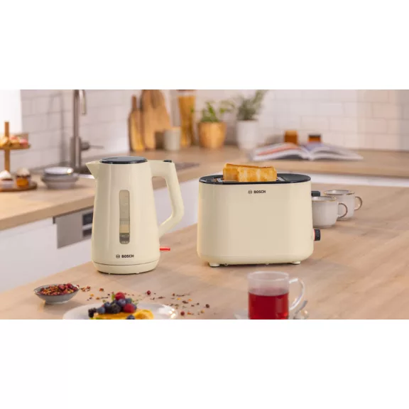 BOSCH TWK1M127 Vízforraló | MyMoment | 1.7 l | 2400 W | Bézs