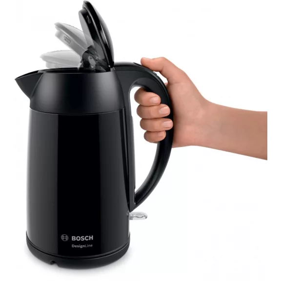 BOSCH TWK3P423 Vízforraló | DesignLine | 1.7 l | 2400 W | Fekete