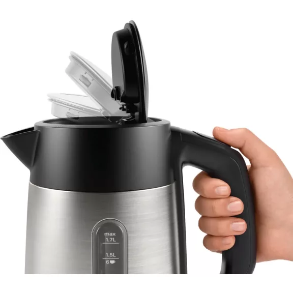 BOSCH TWK4P440 Vízforraló | DesignLine | 1.7 l | 2400 W | Nemesacél