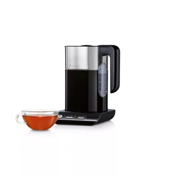 BOSCH TWK8613P Vízforraló | Styline | 1.5 l | 2000-2400 W | Fekete