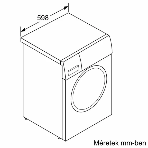 BOSCH WGG244Z9BY Serie|6 Elöltöltős mosógép  